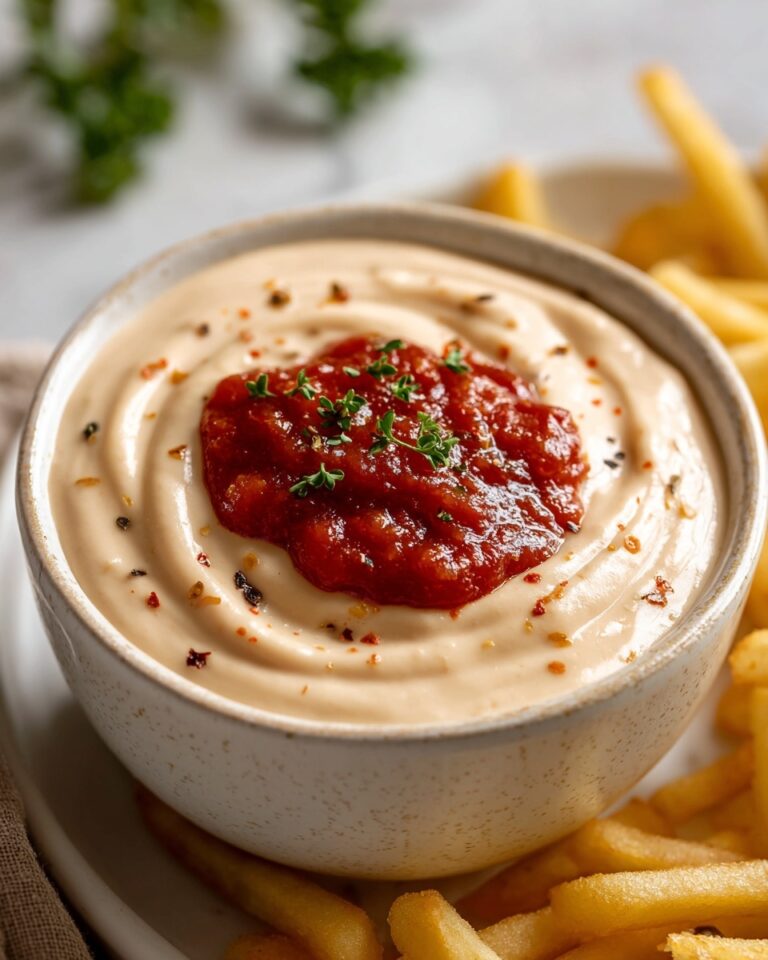 Pub Sauce: Creamy, Spicy, and Sweet Dip for Fries, Burgers, and Wings Recipe