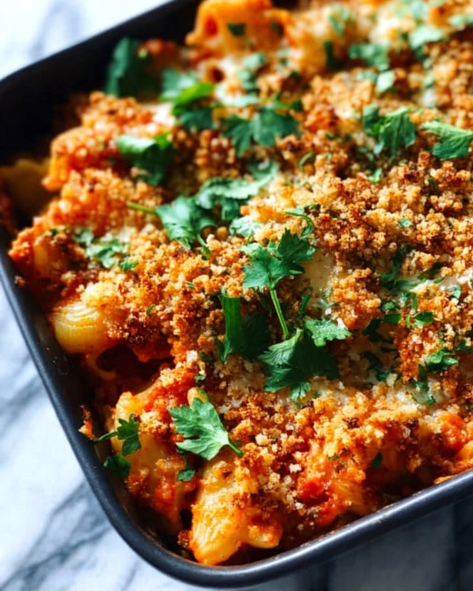 Cheesy Baked Mostaccioli Recipe - Recipe Image