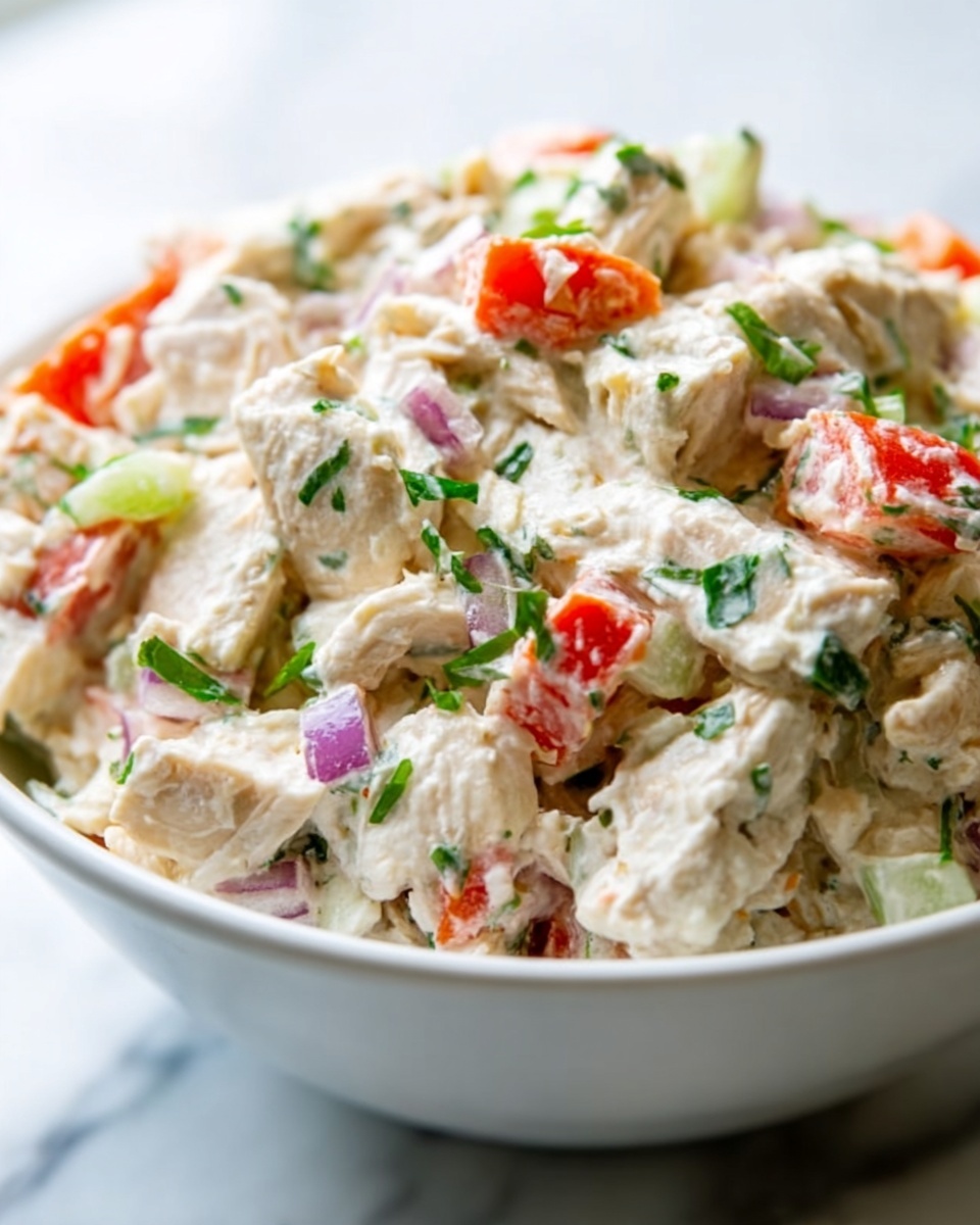 Feta Chicken Salad Recipe - Recipe Image