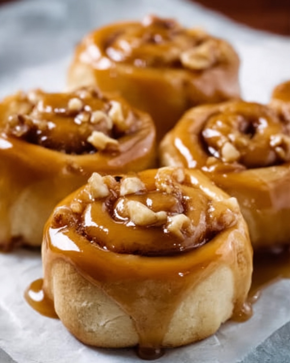 Caramel Apple Cinnamon Rolls Recipe - Recipe Image
