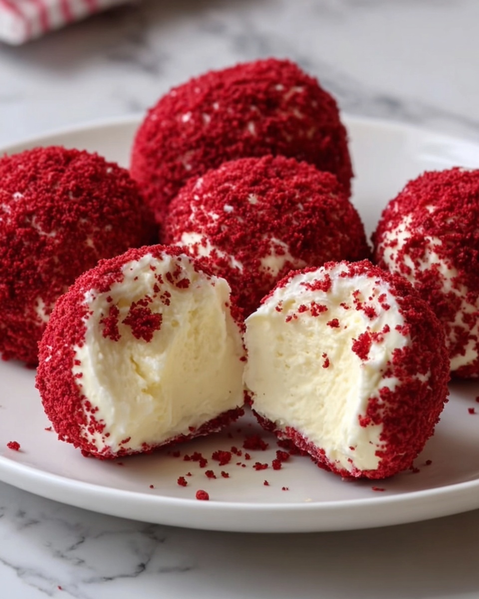 Red Velvet Cheesecake Balls Recipe - Recipe Image