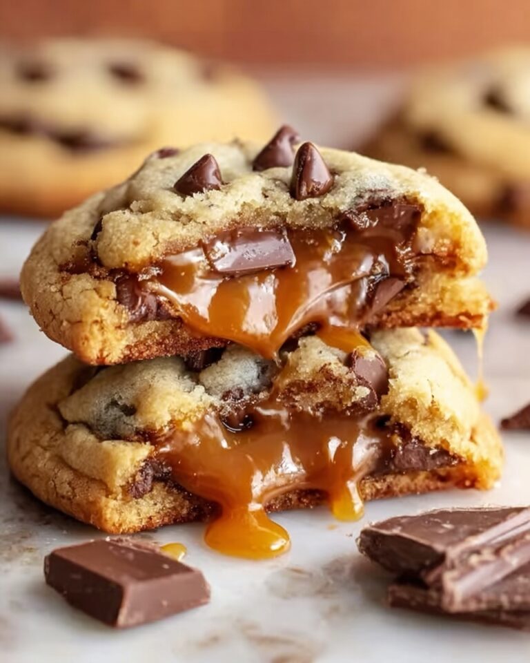 Caramel Chocolate Chip Cookies Recipe