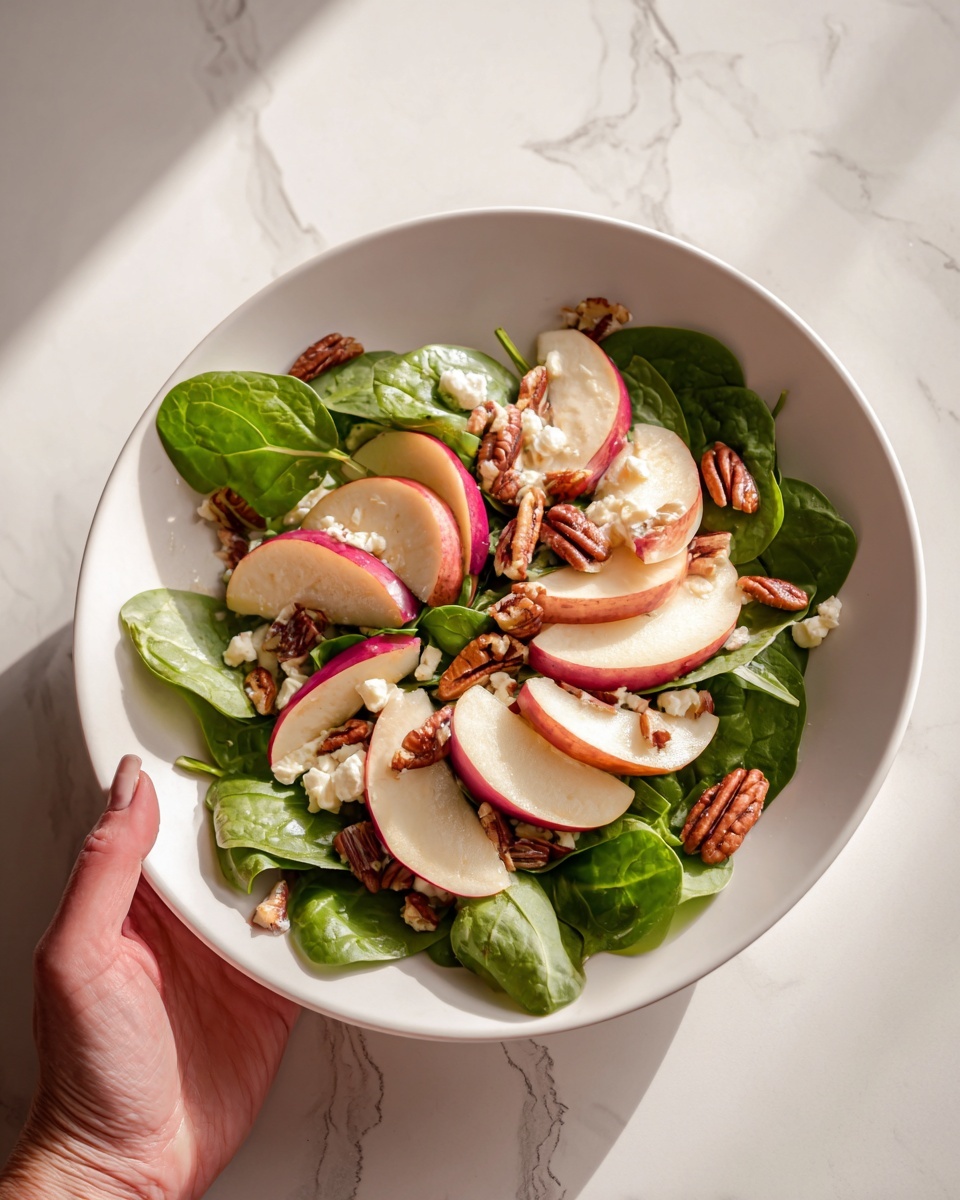 Autumn Apple Walnut Salad with Maple Dijon Vinaigrette Recipe - Recipe Image