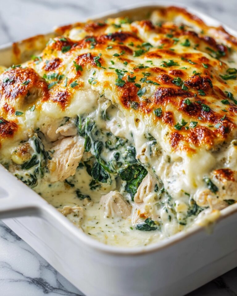 Creamy Chicken and Spinach Casserole Recipe