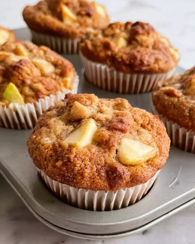 Easy Apple Sour Cream Muffins Recipe
