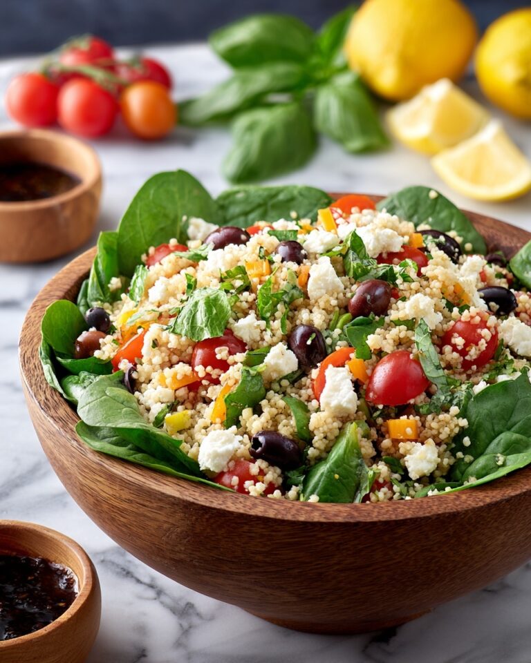 Mediterranean Quinoa Salad with Feta Recipe