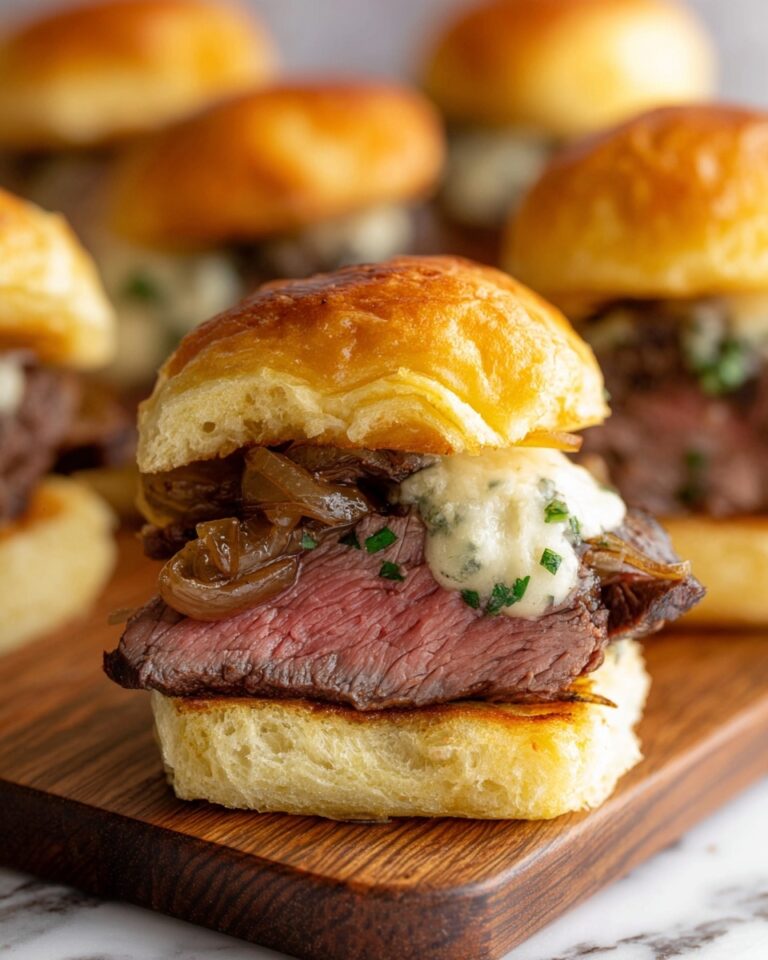 Cowboy Butter Steak Sliders Recipe