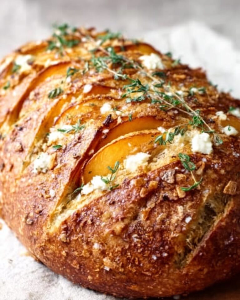 Fetta, Thyme, and Honey Loaded Loaf Recipe