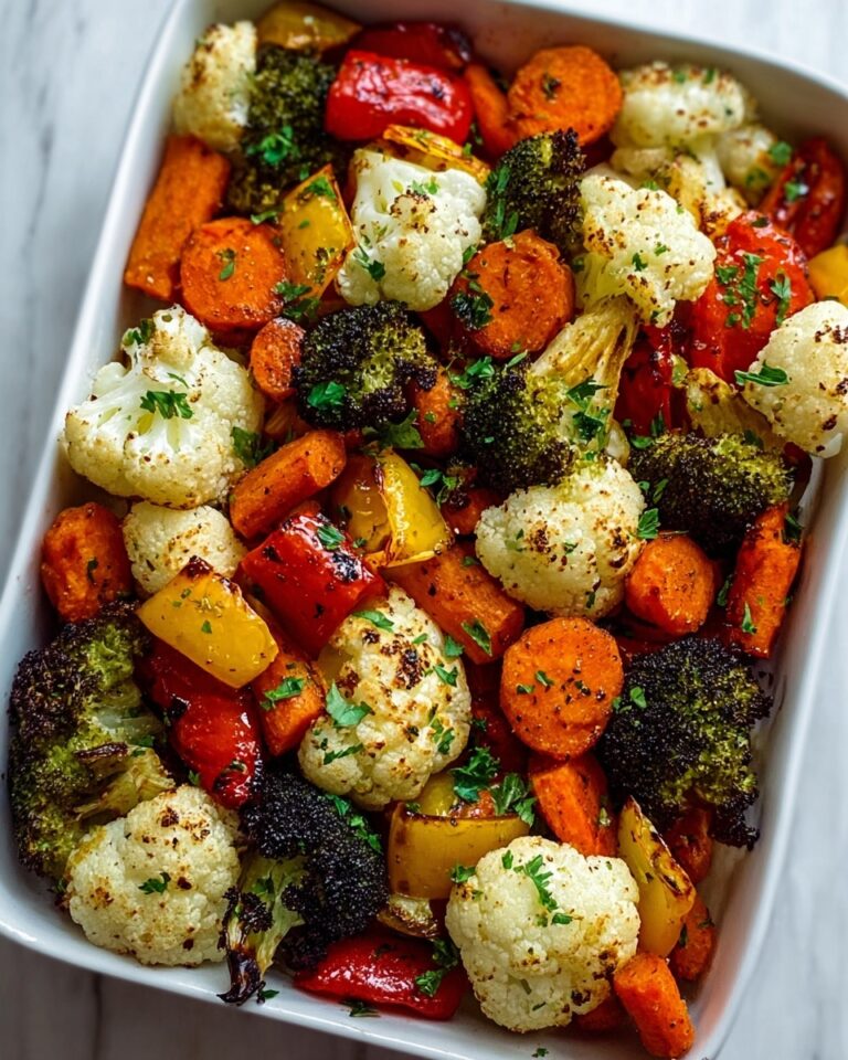 Garlic Roasted Vegetables Recipe