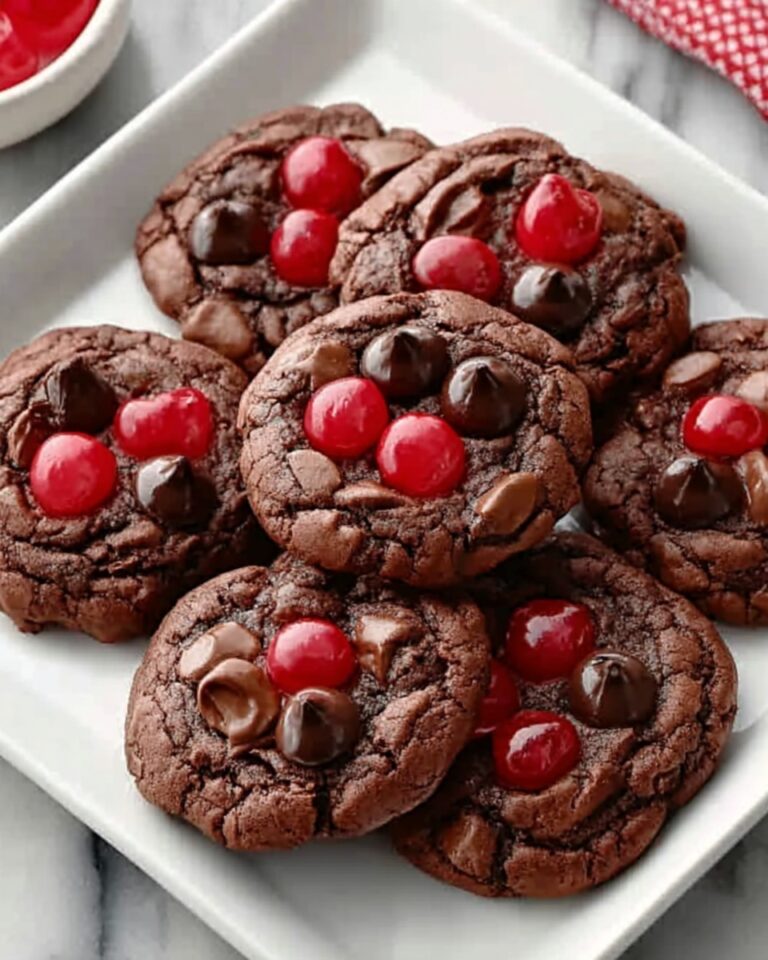 Chocolate and Cherry Lovers Cookies Recipe