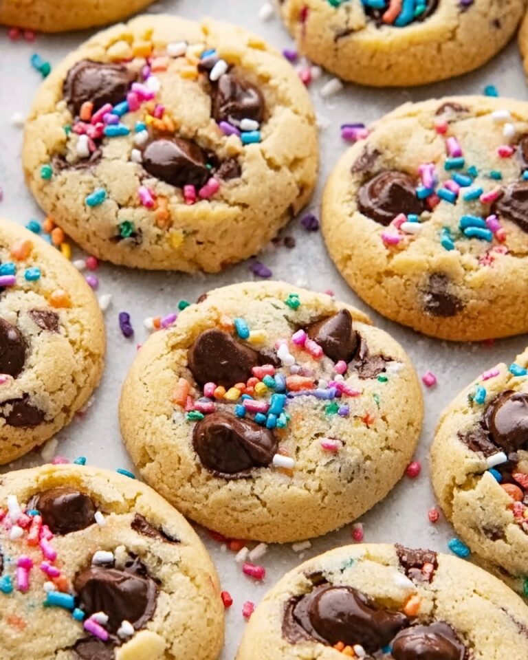 Cake Batter Chocolate Chip Cookies Recipe
