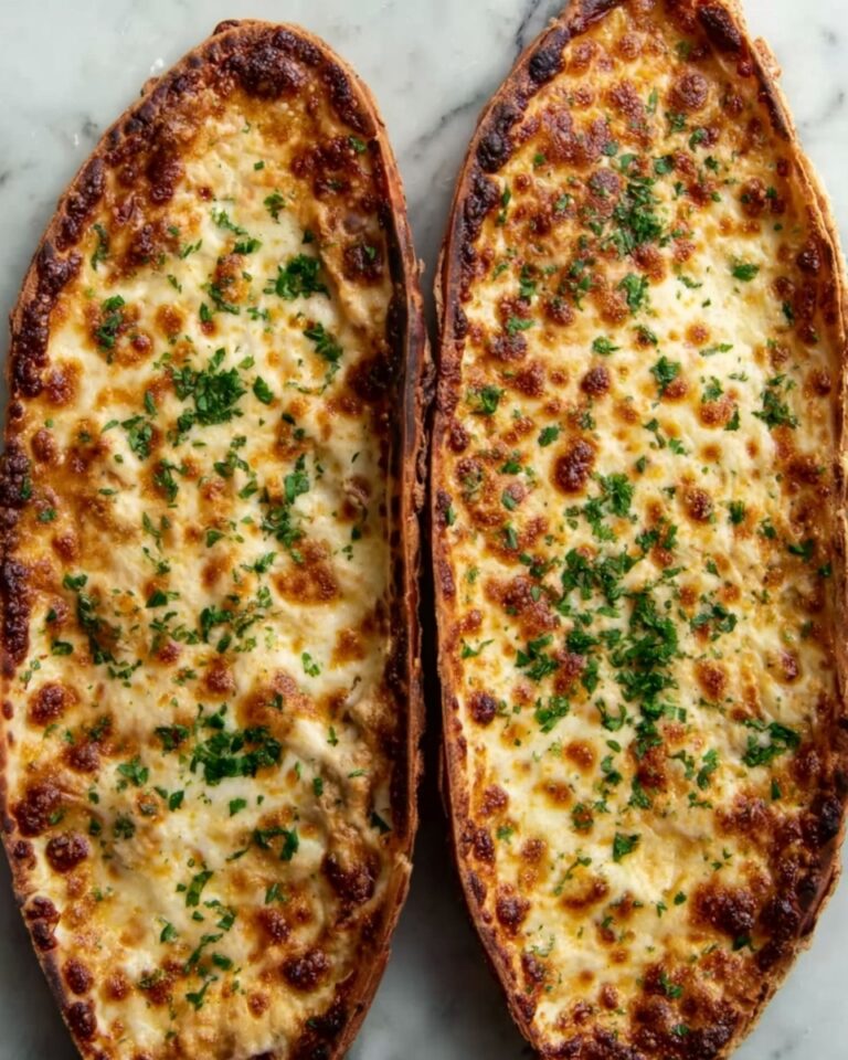 Easy Cheesy Garlic Bread Recipe