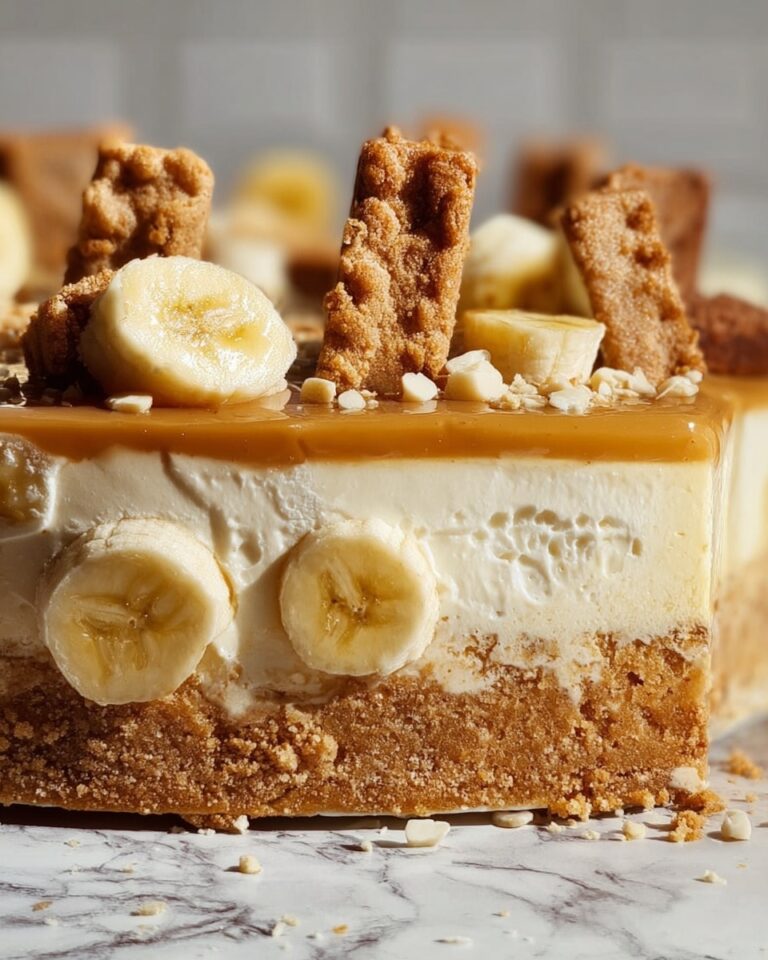 Banana Pudding Cookie Butter Cheesecake Cake Recipe