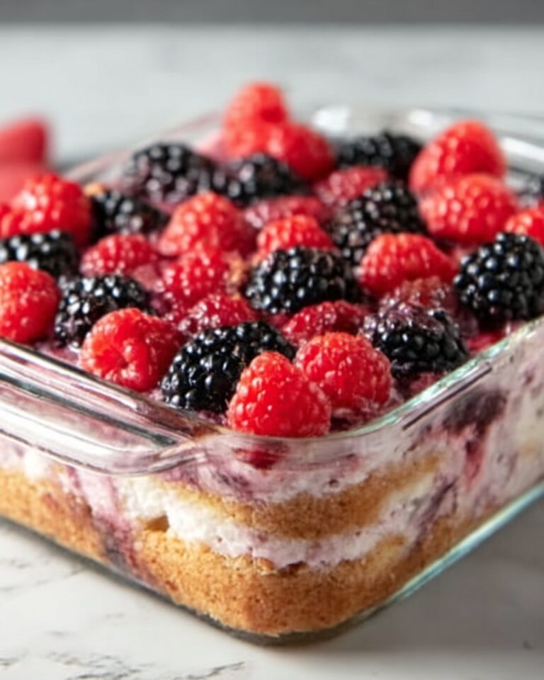 Overnight Berry Breakfast Casserole Recipe
