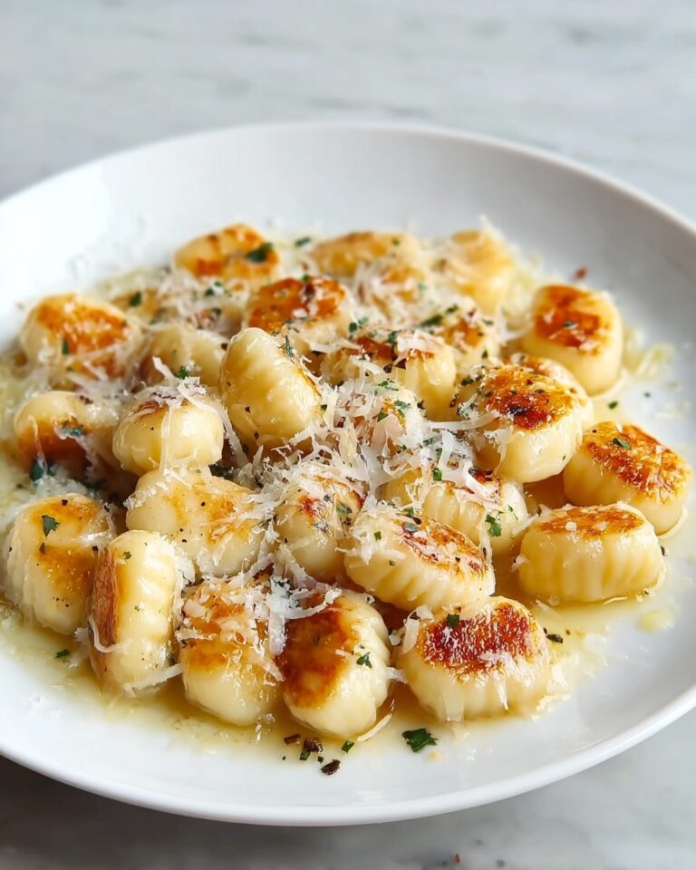 Toasted White Truffle Gnocchi Recipe