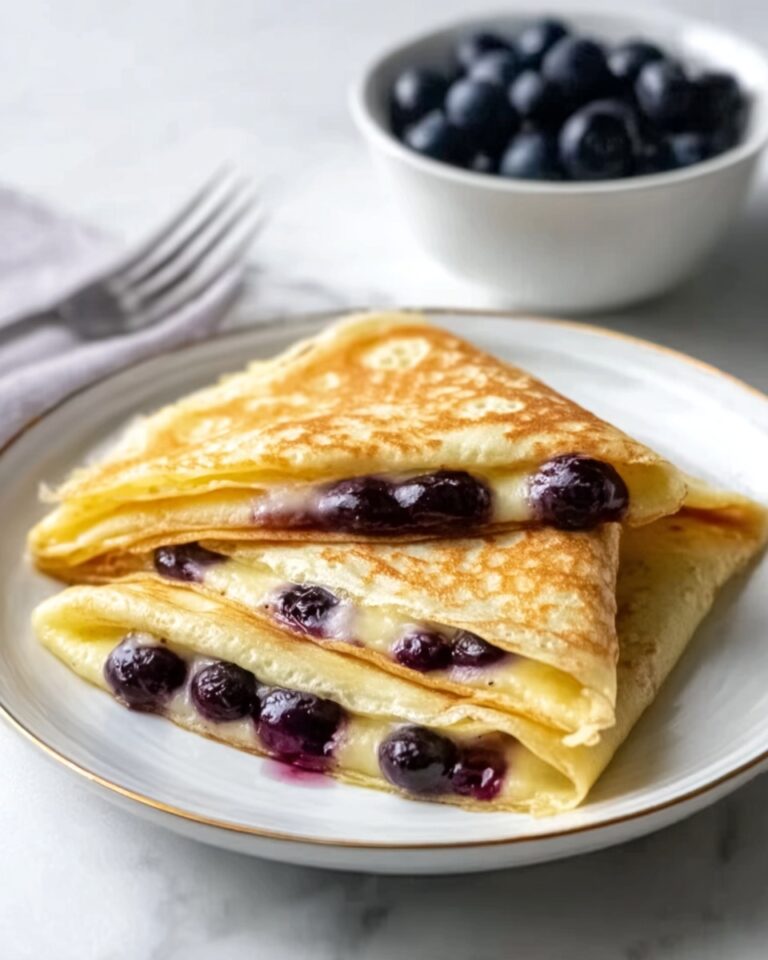 Blueberry Breakfast Quesadilla Recipe