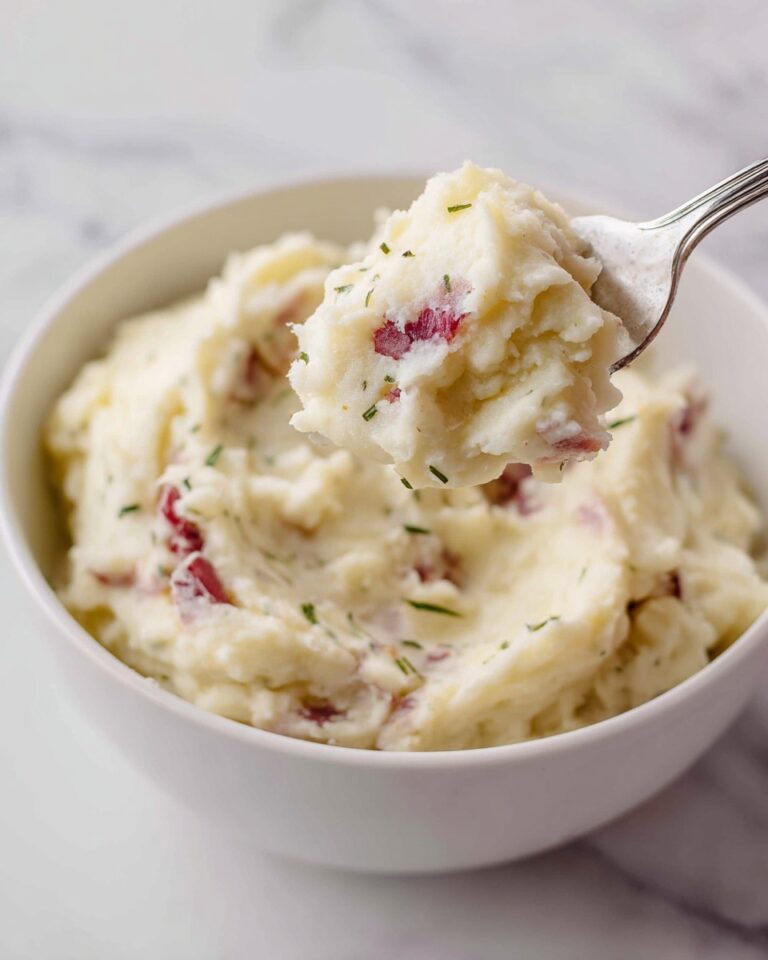 Easy Garlic Mashed Potatoes Recipe