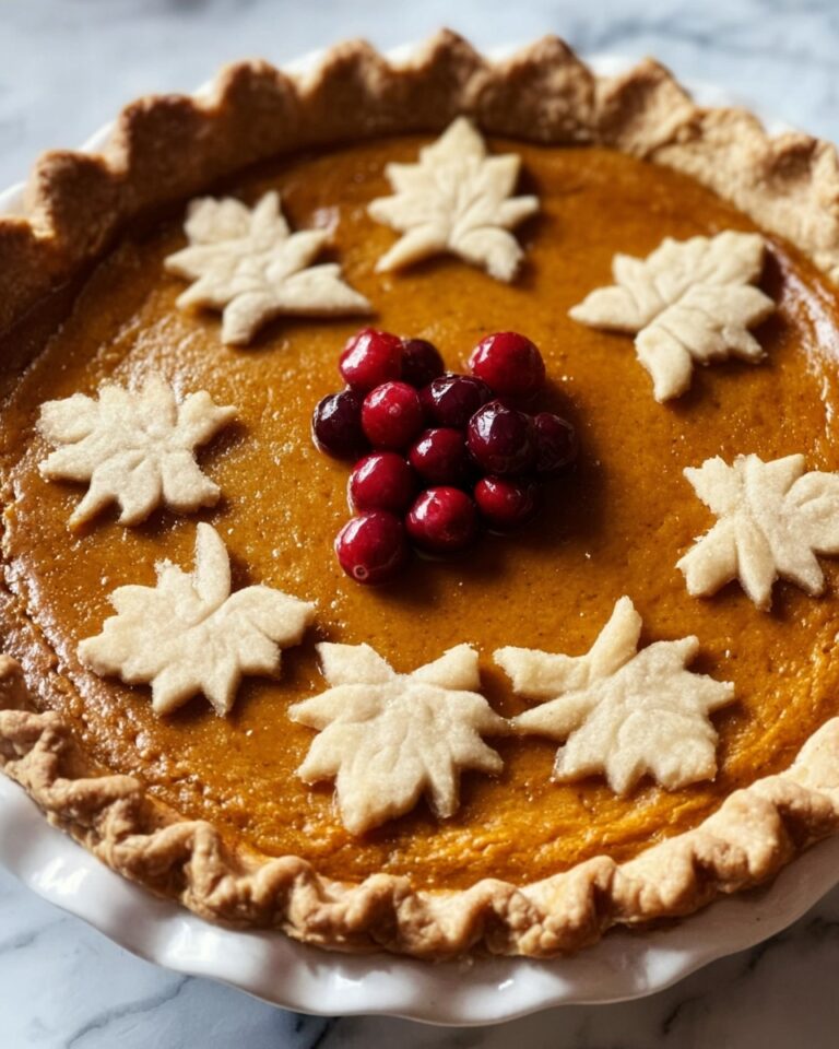 The Great Pumpkin Pie Recipe