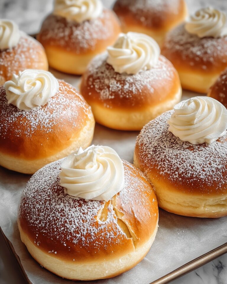 Maritozzi (Italian Cream Buns) Recipe