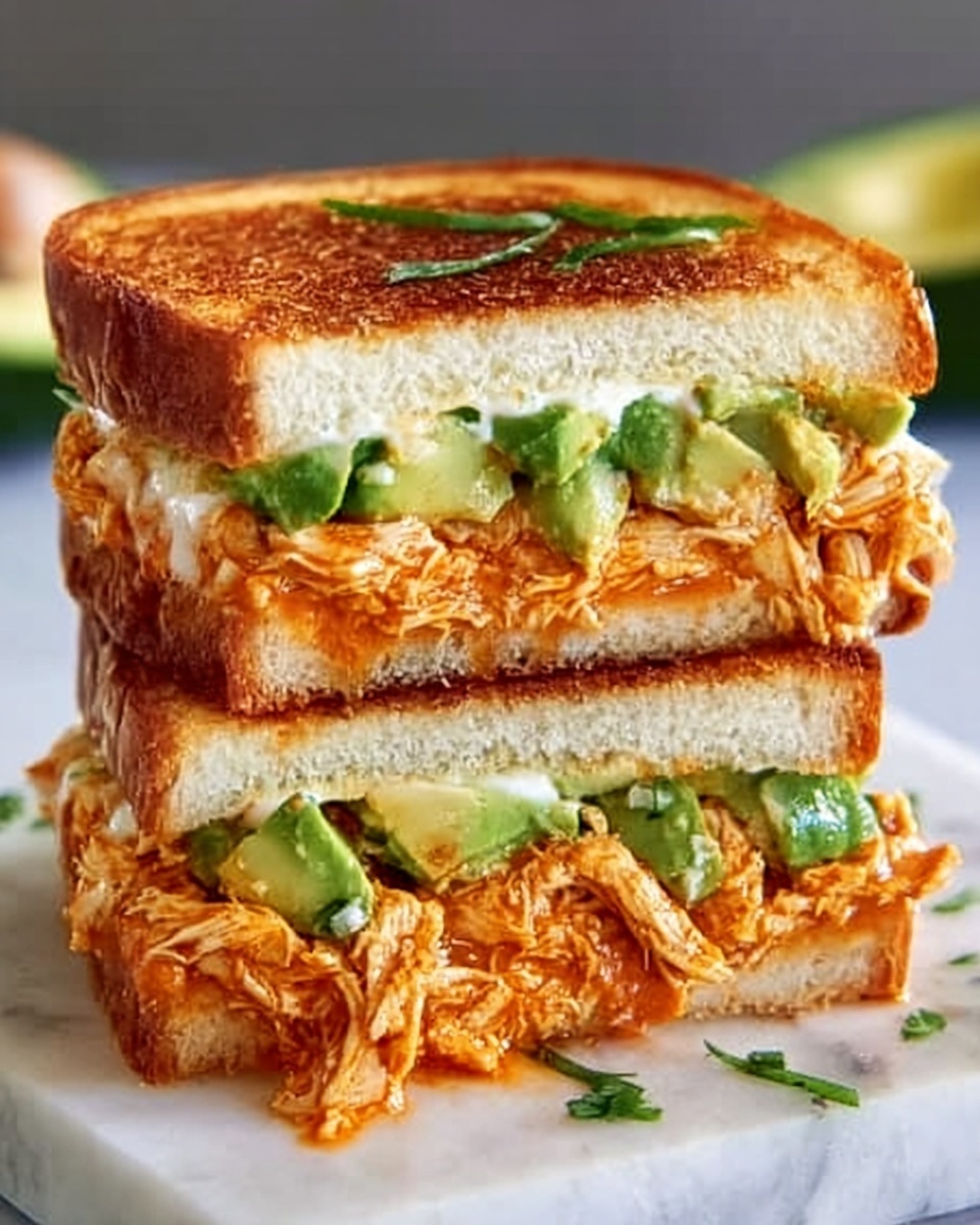 Chicken Avocado Melt Sandwich Recipe - Recipe Image