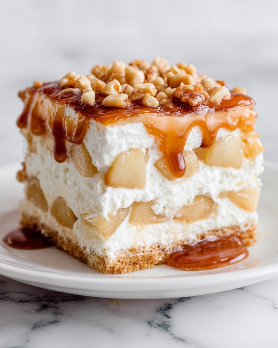 Best Apple Pie Stuffed Cheesecake Recipe - Recipe Image