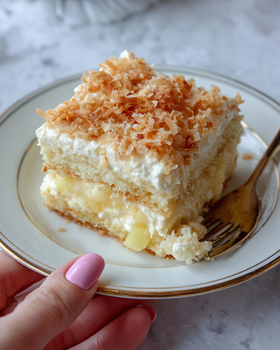 Easy No-Bake Pineapple Dessert Recipe - Recipe Image