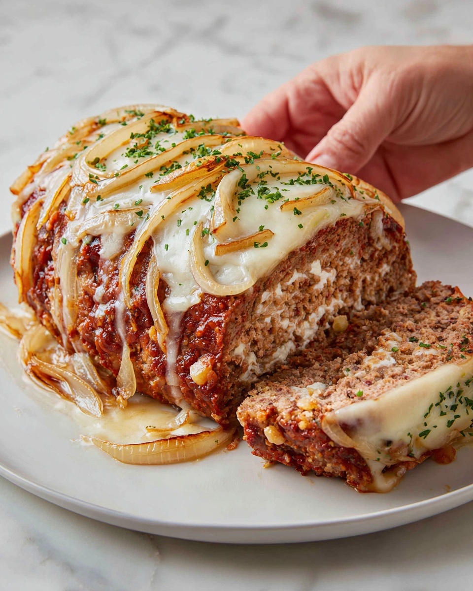 French Onion Meatloaf Recipe - Recipe Image