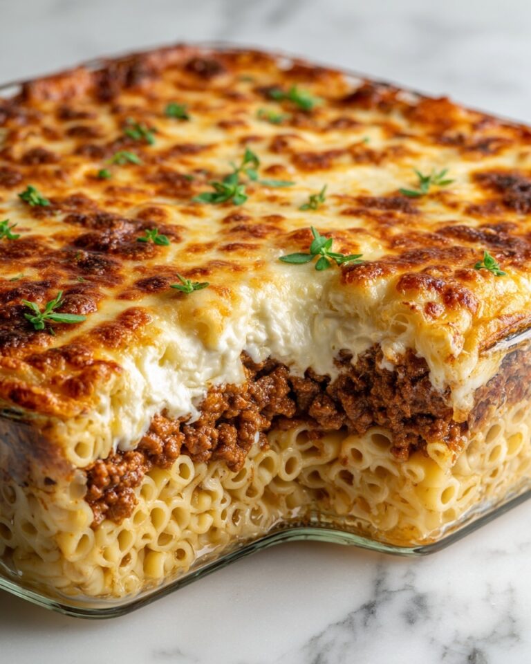 Meatloaf Mac Casserole Recipe
