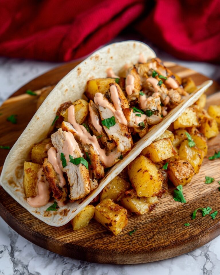 Spicy Potato Soft Tacos Recipe