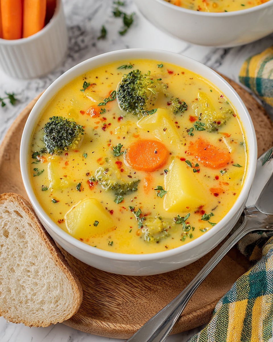 Creamy Vegetable Soup Recipe - Recipe Image