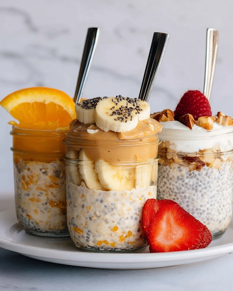 High Protein Overnight Oats: The Ultimate Muscle-Building Breakfast Recipe - Recipe Image