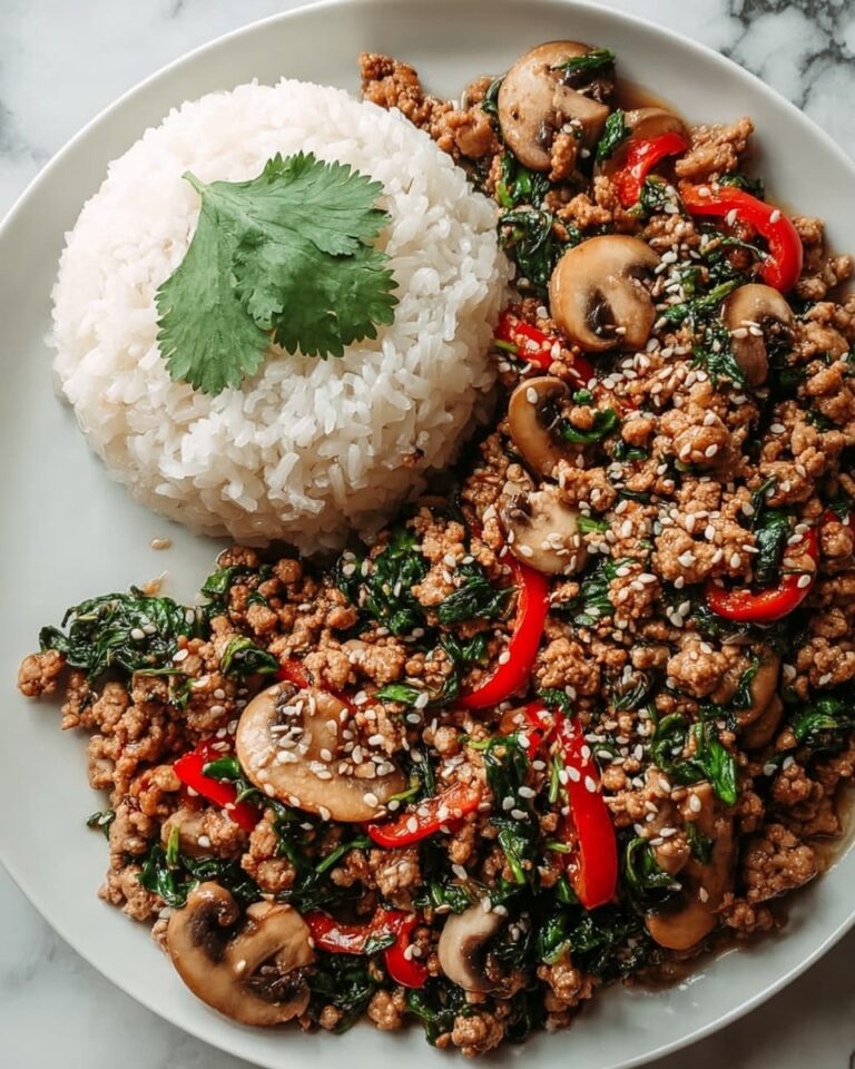 Savory Asian-Style Ground Chicken Stir-Fry Recipe