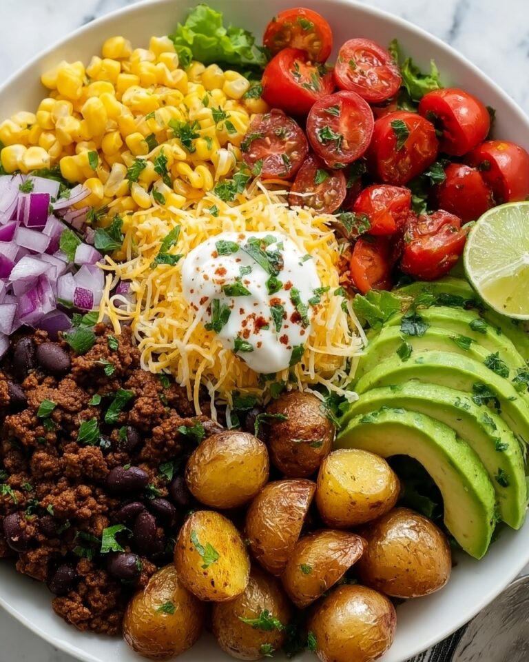 Loaded Potato Taco Bowl Recipe