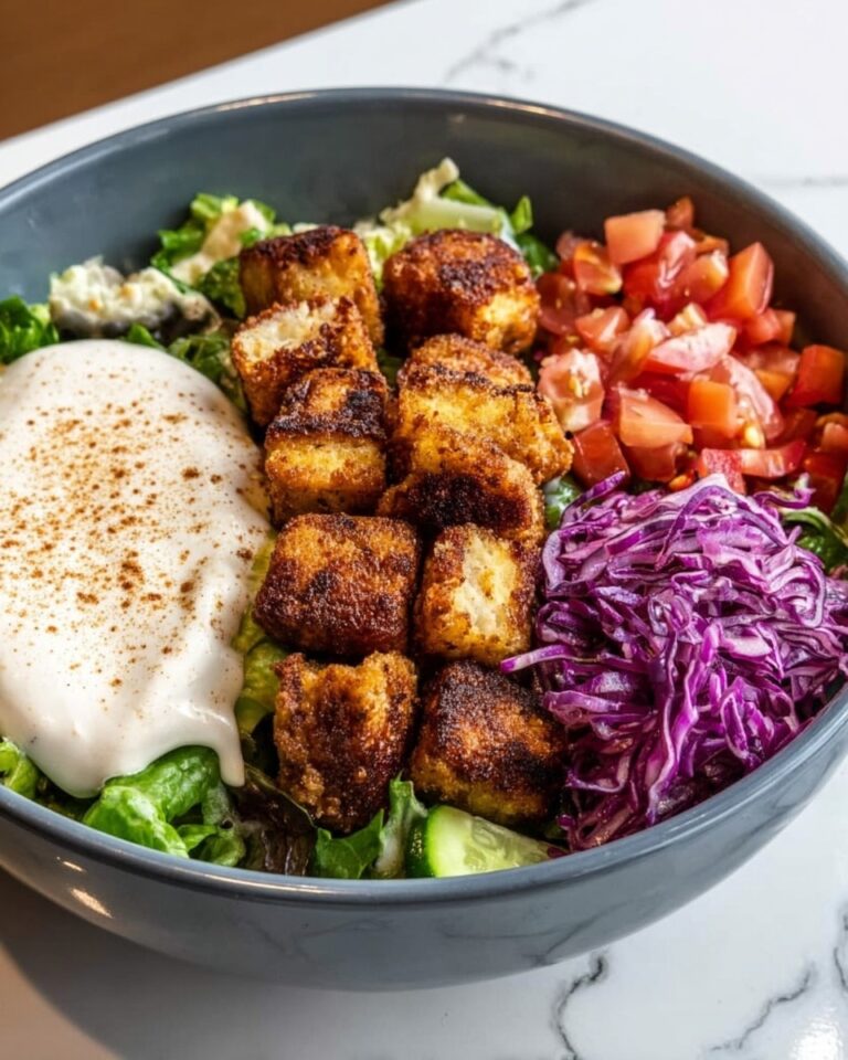 Easy Chicken Falafel Bowls Recipe