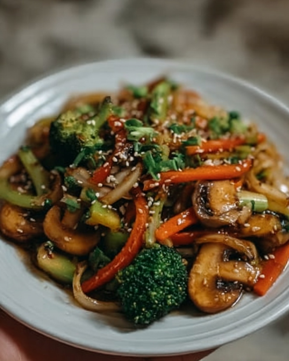 Garlic Butter Stir-Fried Vegetables Recipe - Recipe Image