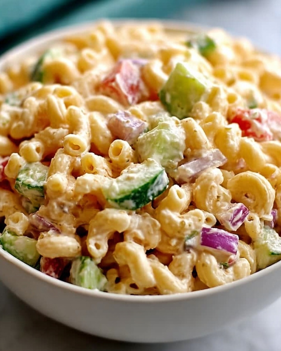 Classic Macaroni Salad Recipe - Recipe Image