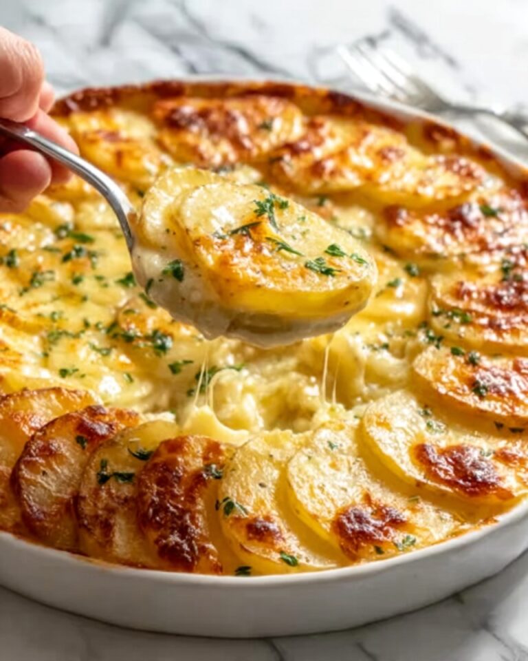 Easy Cheesy Scalloped Potatoes Recipe