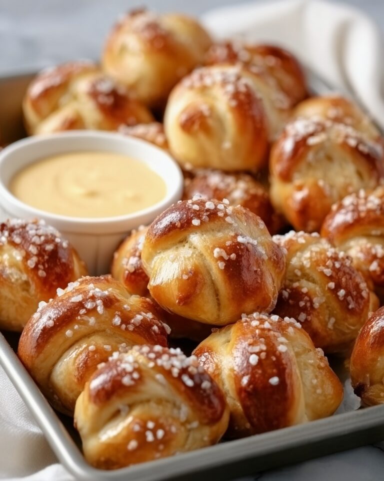 Two Ingredient Dough Pretzel Bites Recipe