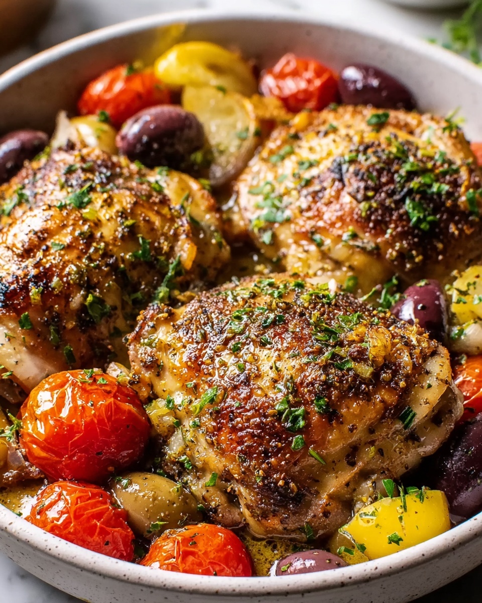 Slow Cooker Greek Chicken Recipe - Recipe Image