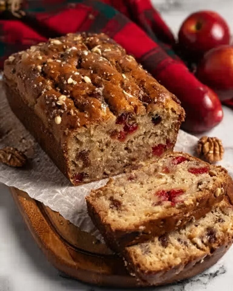 Easy Cranberry Banana Nut Bread Recipe