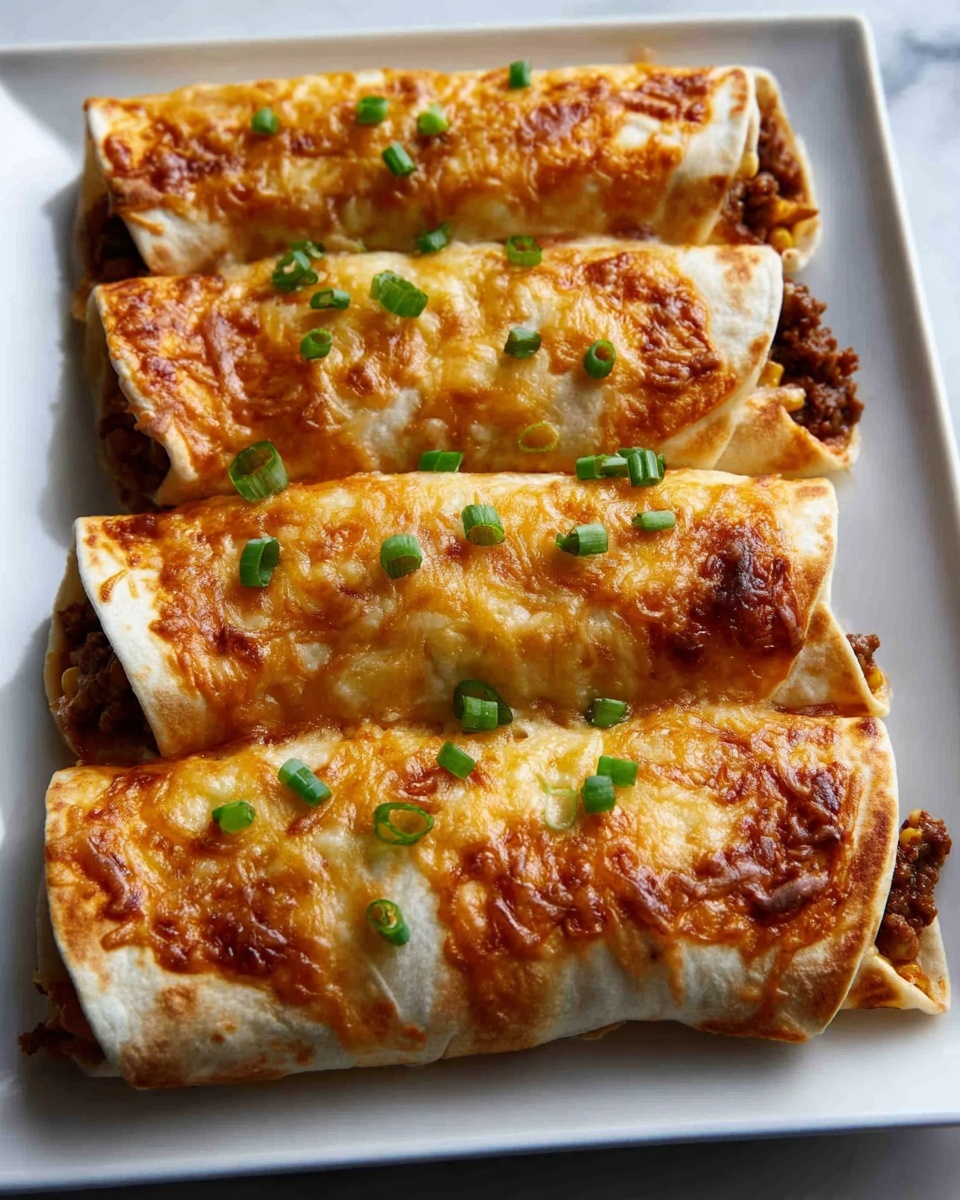 Loaded Cheesy Tacos: The Ultimate Flavorful Feast Recipe - Recipe Image