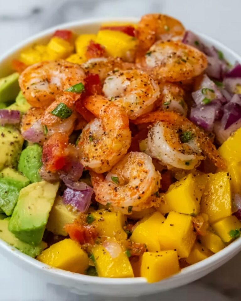 Mango Avocado Shrimp Salad Recipe