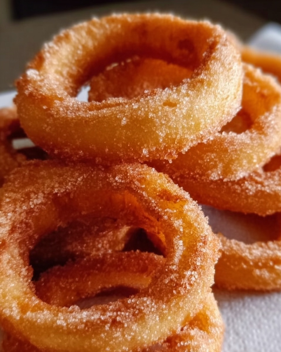 Fried Cinnamon Apple Rings Recipe - Recipe Image