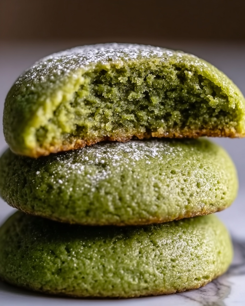 Matcha Sable Cookies Recipe - Recipe Image