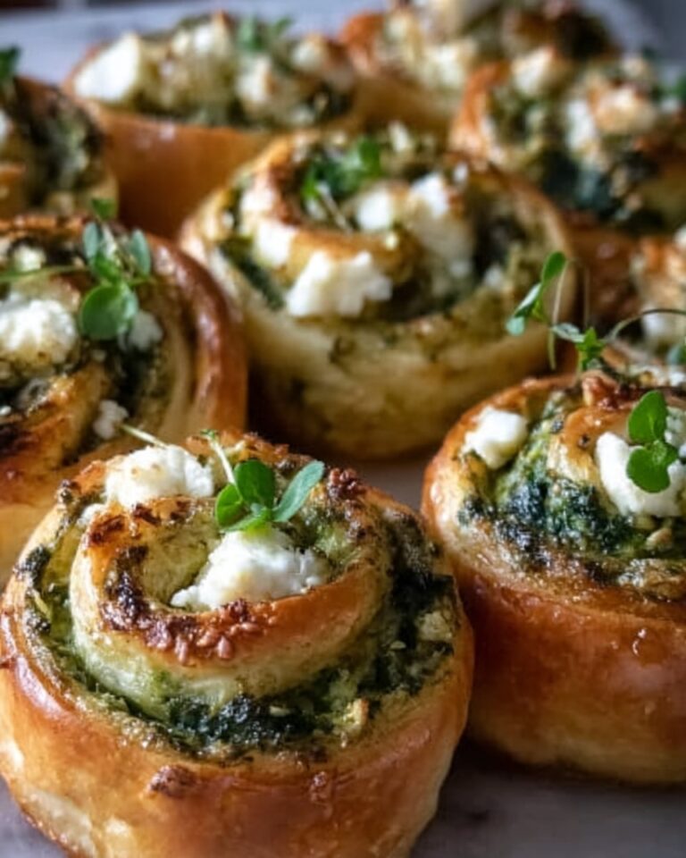Feta, Spinach, and Pesto Brioche Recipe