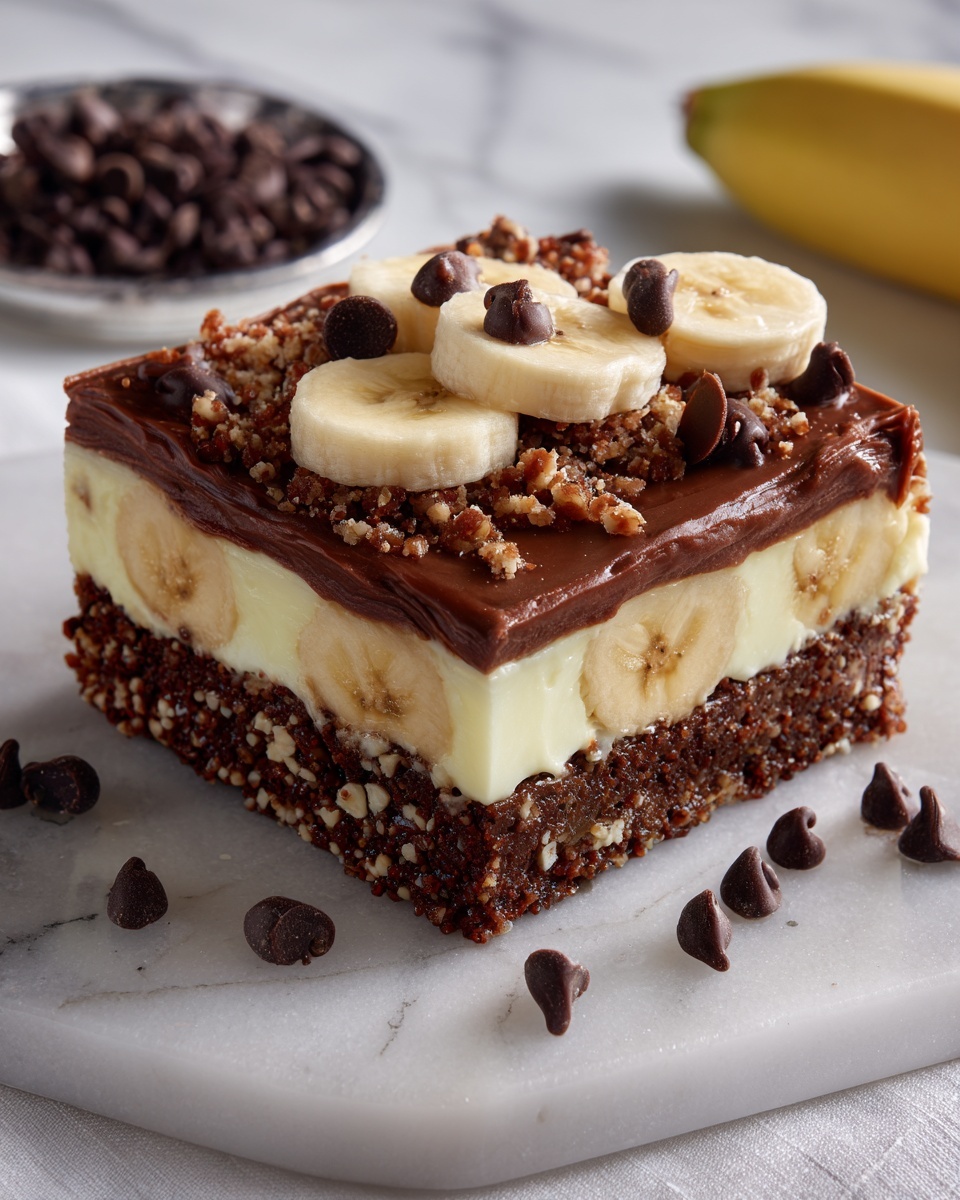 Banana Bread Brownies Recipe - Recipe Image