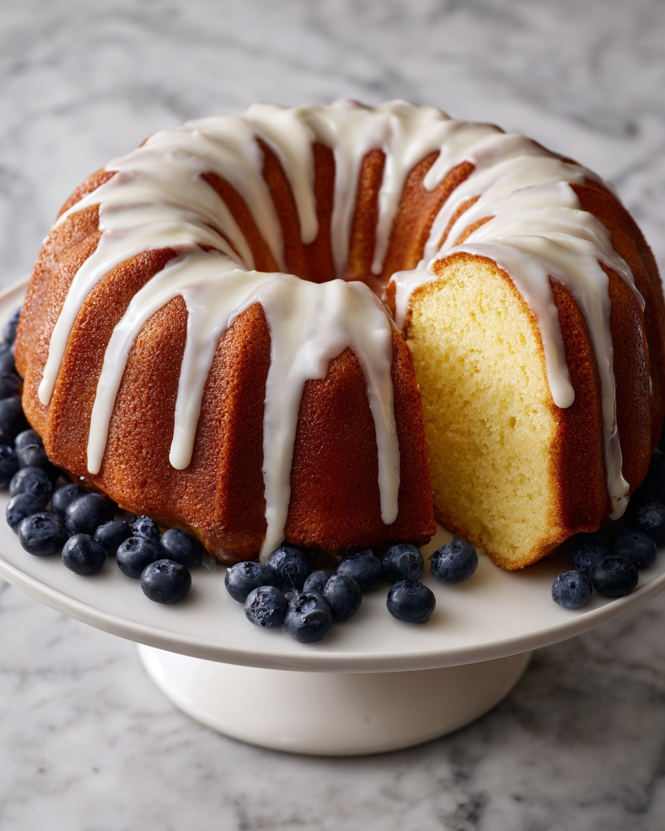 Blueberry Breakfast Bundt Cake Recipe - Recipe Image