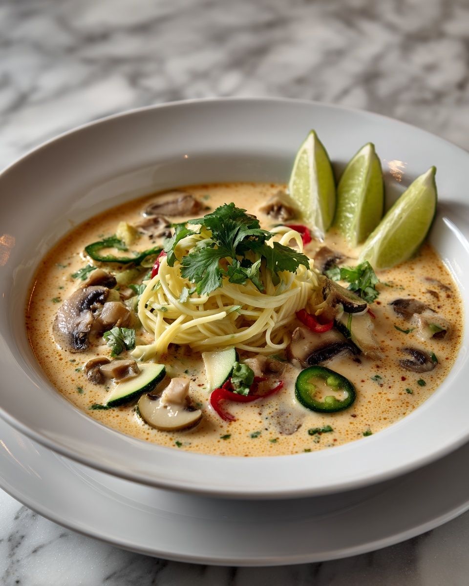 Easy Thai Chicken Curry Soup Recipe - Recipe Image