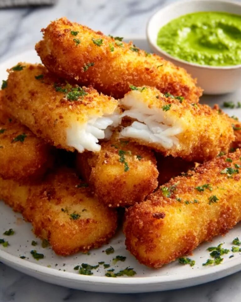 Homemade Salmon Fish Fingers Recipe