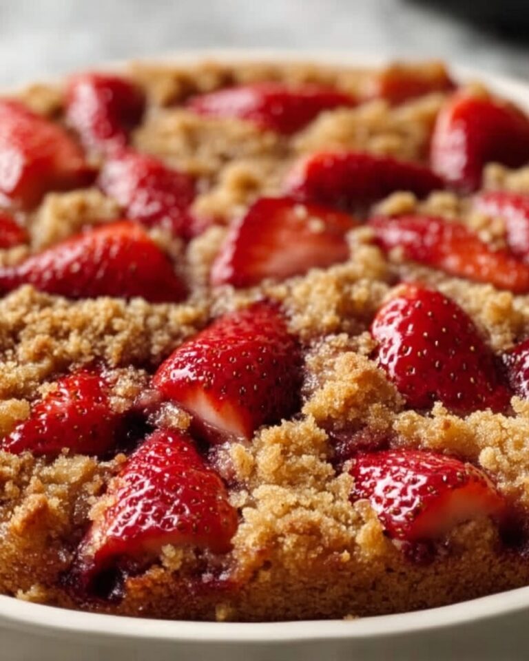 Nana’s Strawberry Rhubarb Cake Recipe